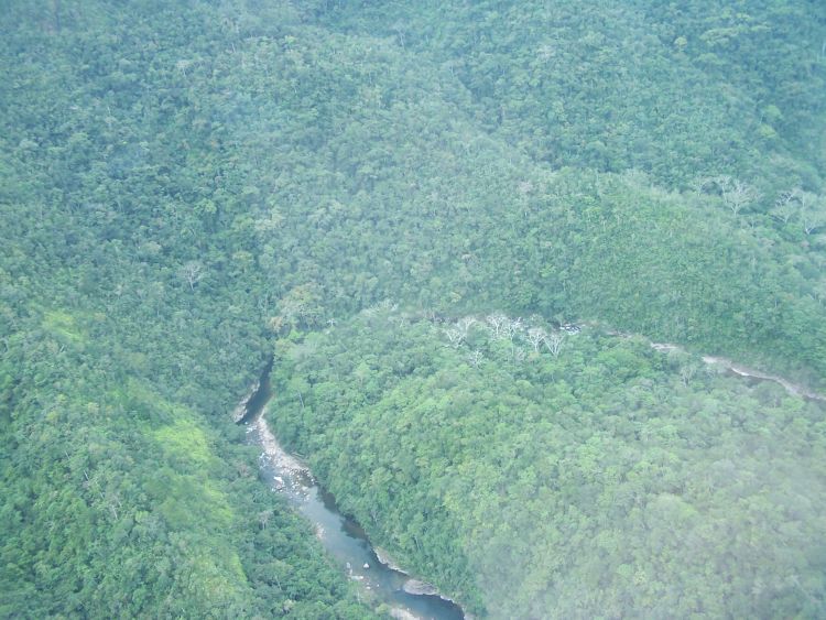 Helicopter — Sibun Gorge
