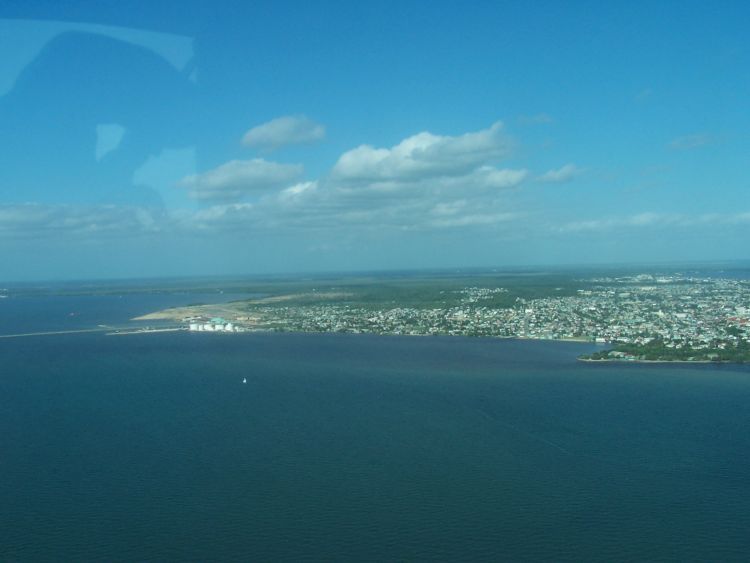 Belize City Below