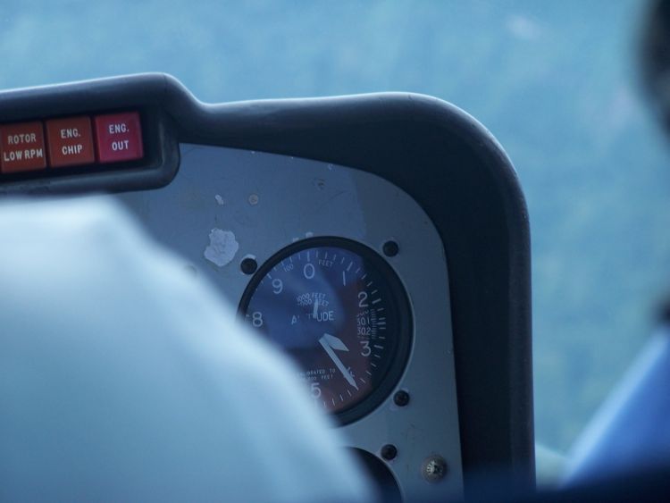 Helicopter — Altitude 3400