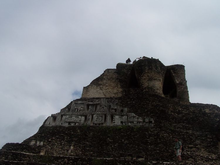 Xunantunich — Dean Near the Other Frieze