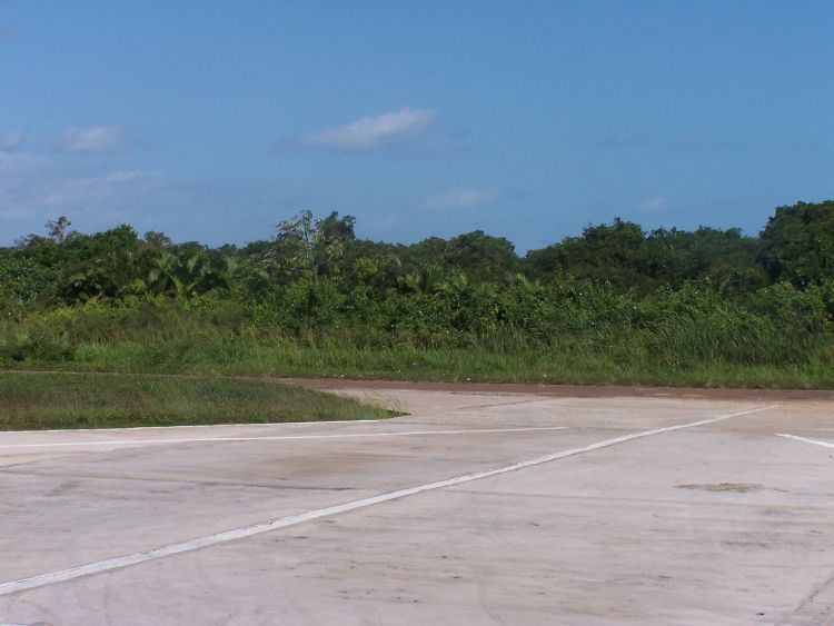 A Glimpse of the Rough Runway