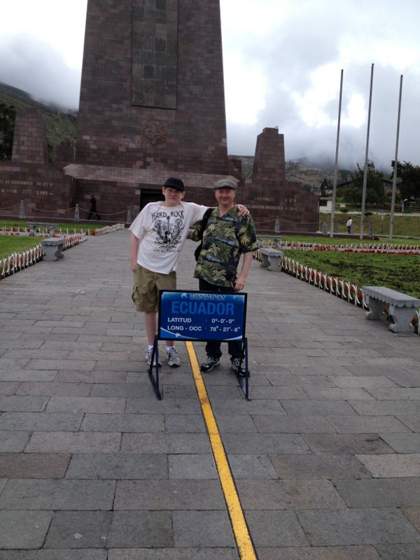 Straddling the Equator