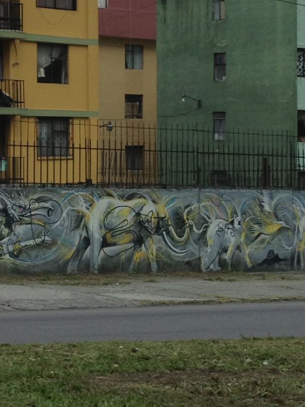 Graffiti in Quito