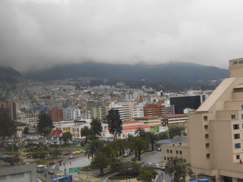 Another view from our room in Quito