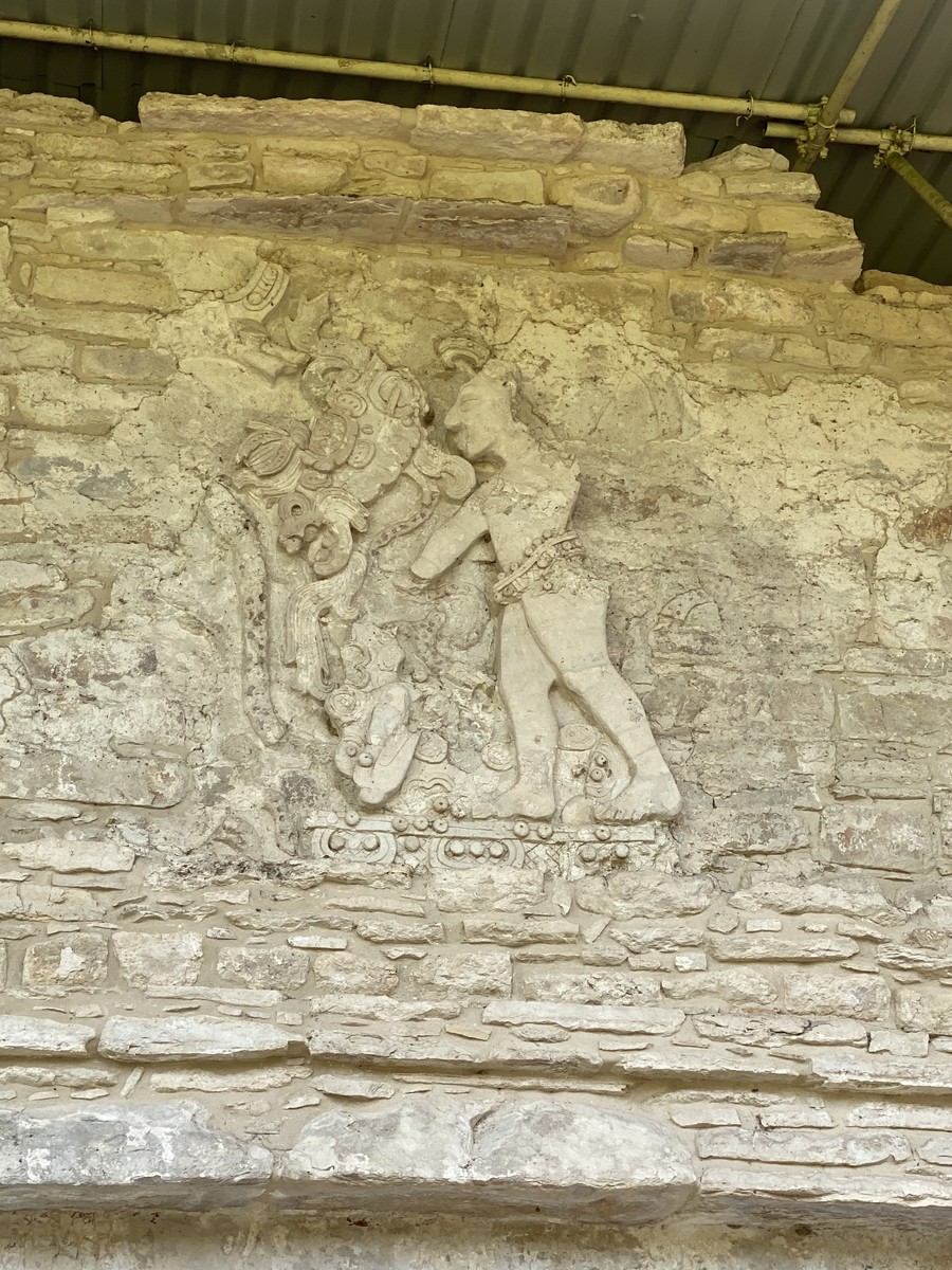 Carving on Mural Structure