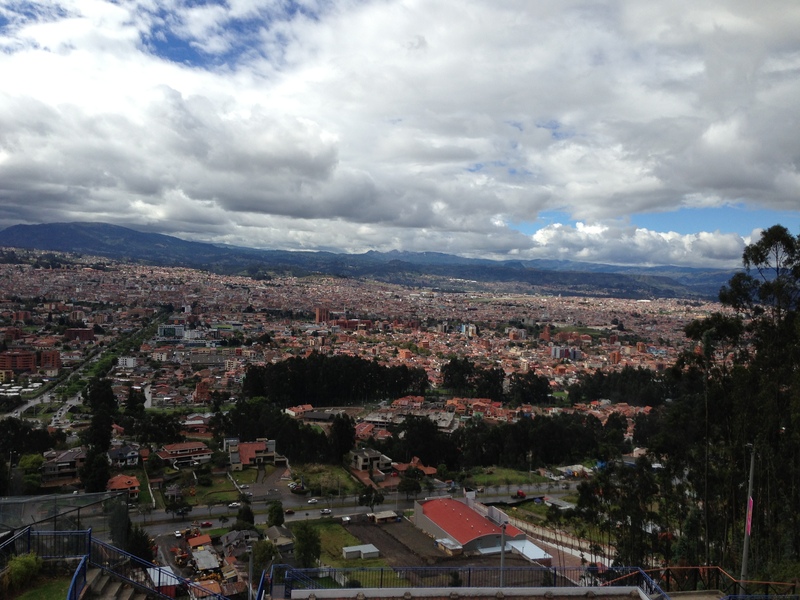 Cuenca from the Mirador de Turi