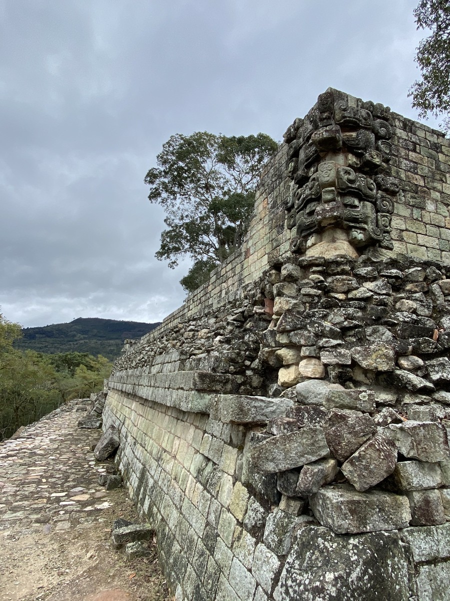 Wall at Copán