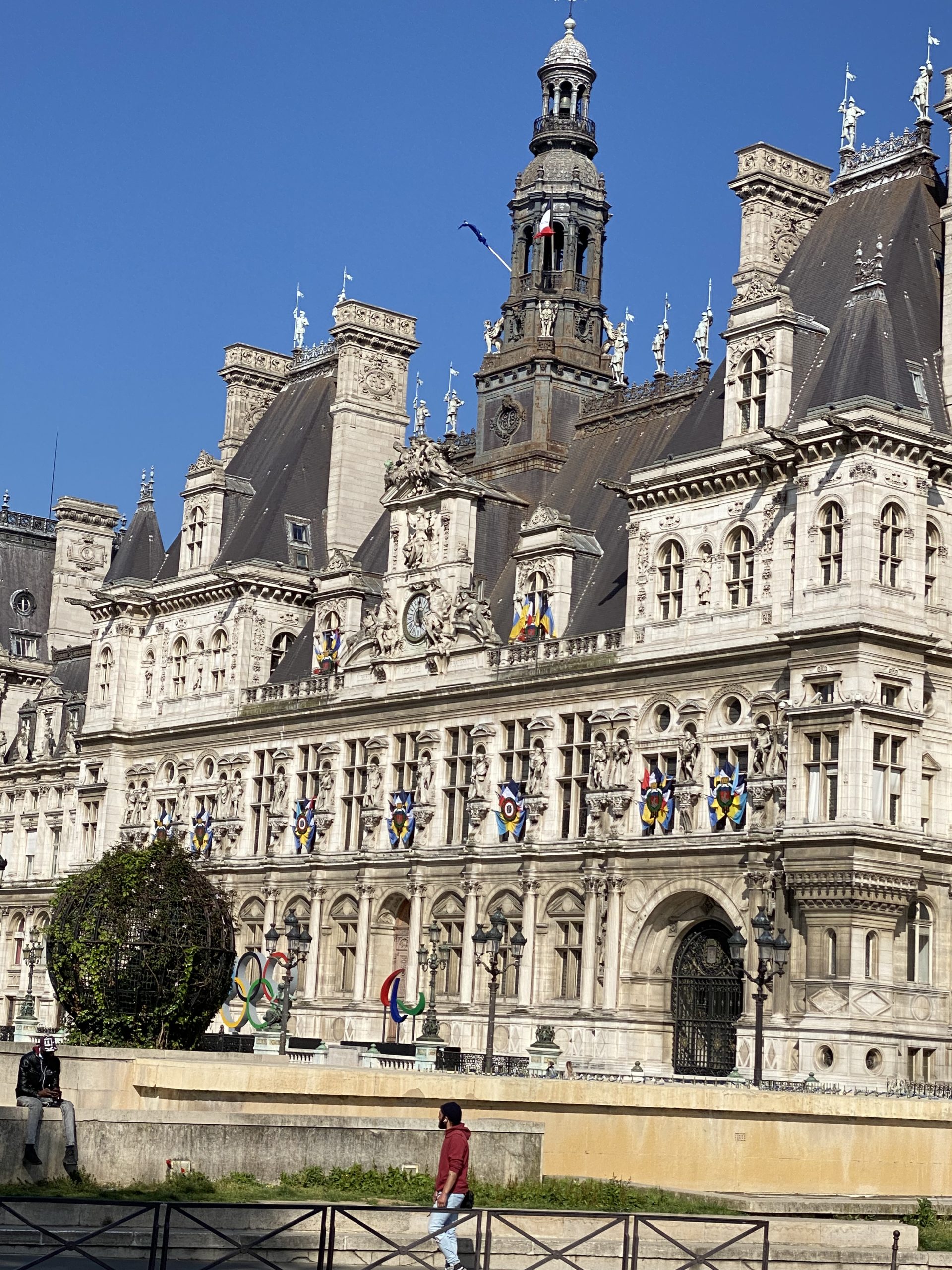 Hotel de Ville, city hall of Paris