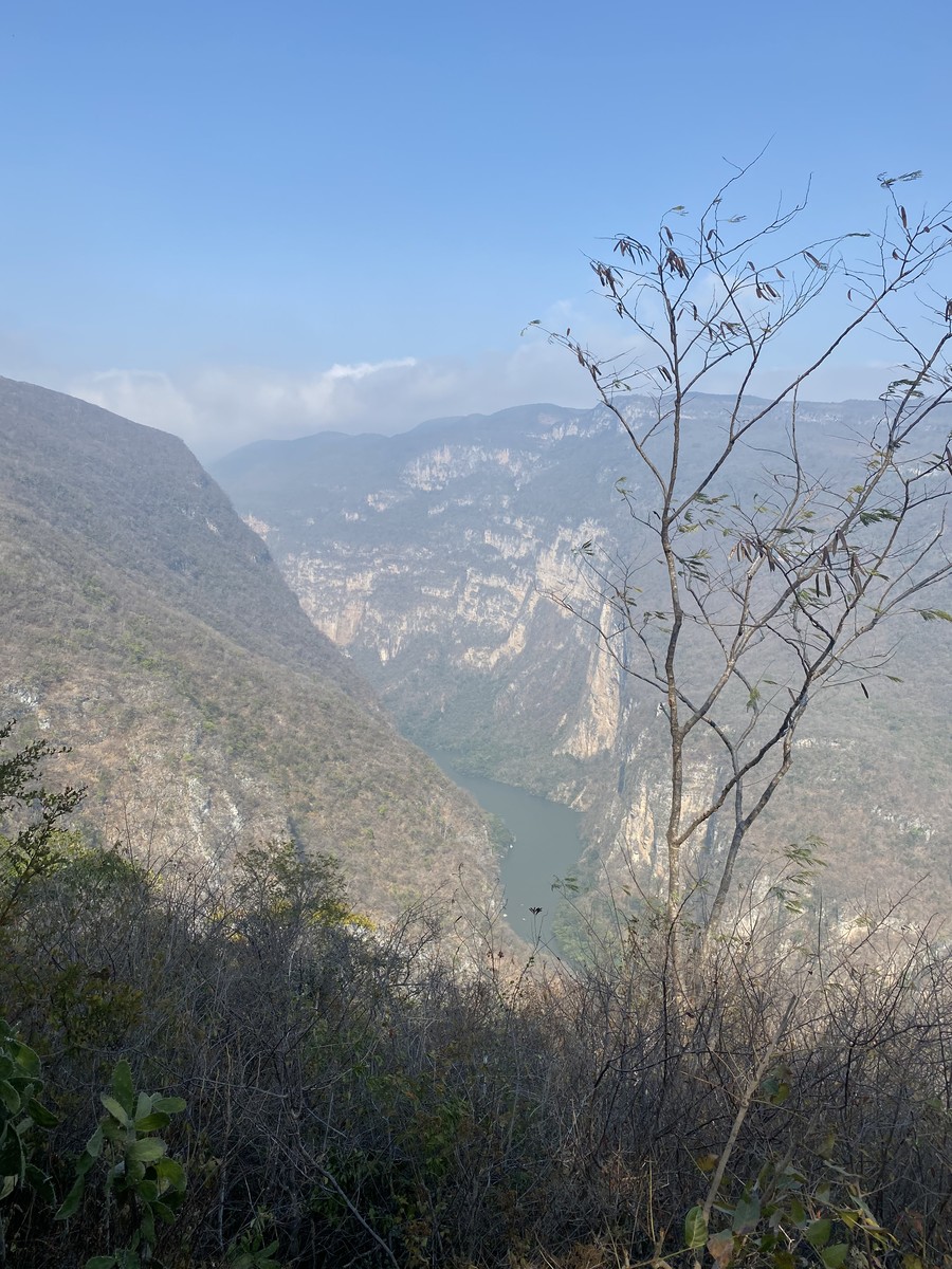 Lookout above Rio Grijalva