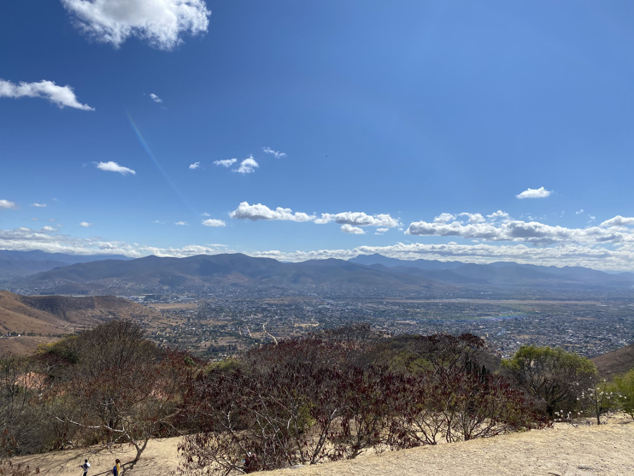 View from Monte Alban