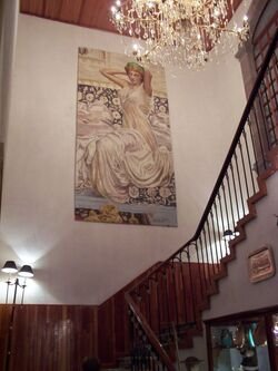 Stairway at Hotel Luna