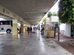 Bus Boarding Area