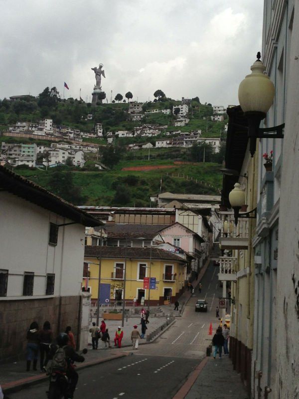 El Panecillo and the Virgin of Quito