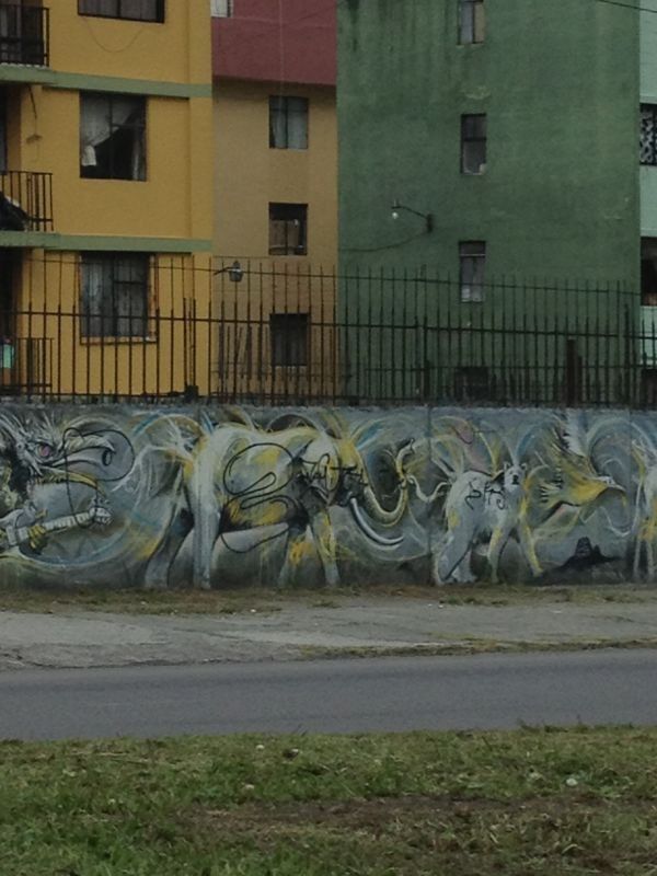 Graffiti in Quito