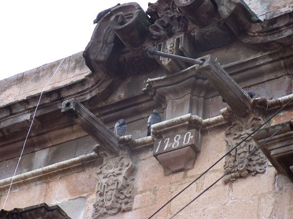 Date Plaque on the Home of the Inquisitor from the Spanish Inquisition