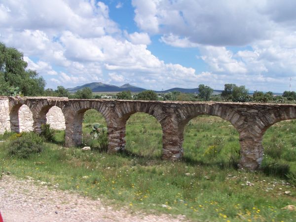 Stone Aqueduct at Pozos