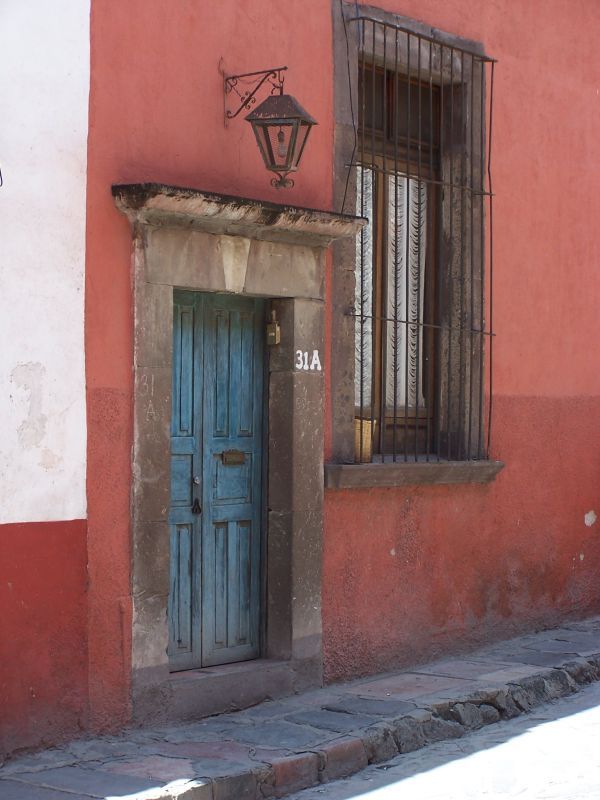 San Miguel is a city of beautiful doorways