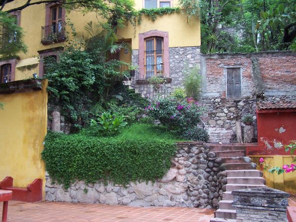 Beautiful Stairway and Door Scene at El Chorro